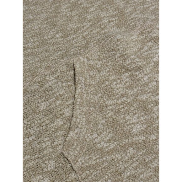 prAna Sweater Women Size Small Drawstring Long Sleeve Cowl Neck Coral Brown Soft - Picture 7 of 11